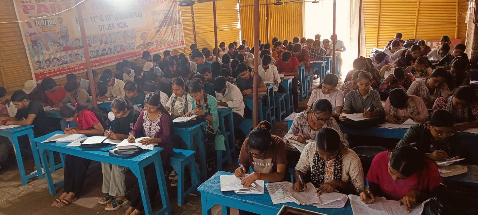 Parth Academy classroom — serving students from Rafiganj