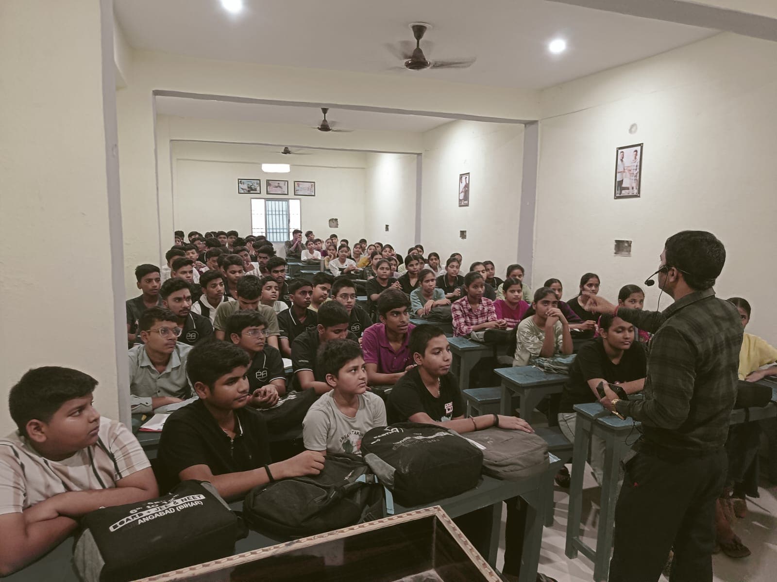Parth Academy classroom — serving students from Nabinagar
