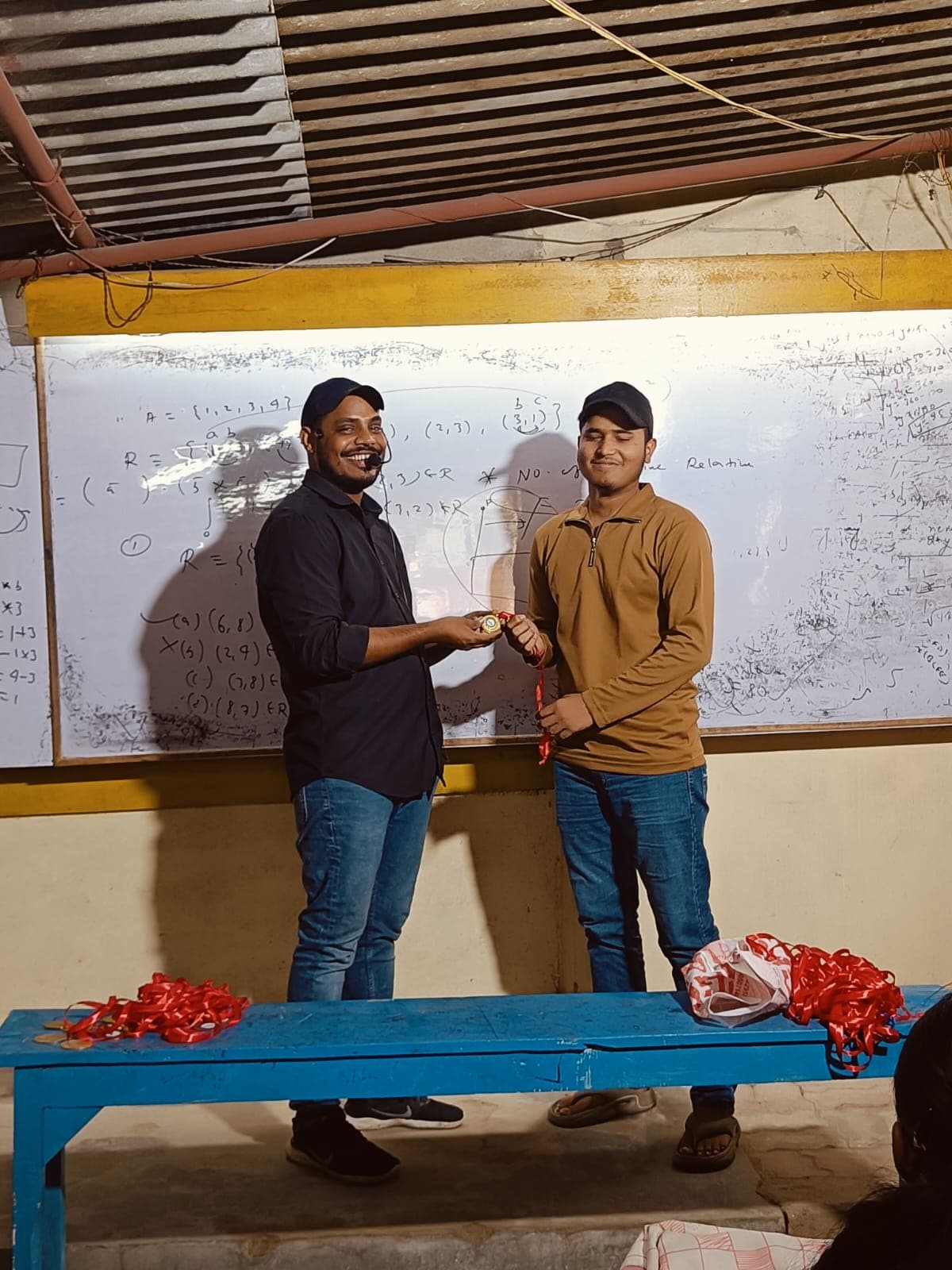 Parth Academy classroom — serving students from Madanpur